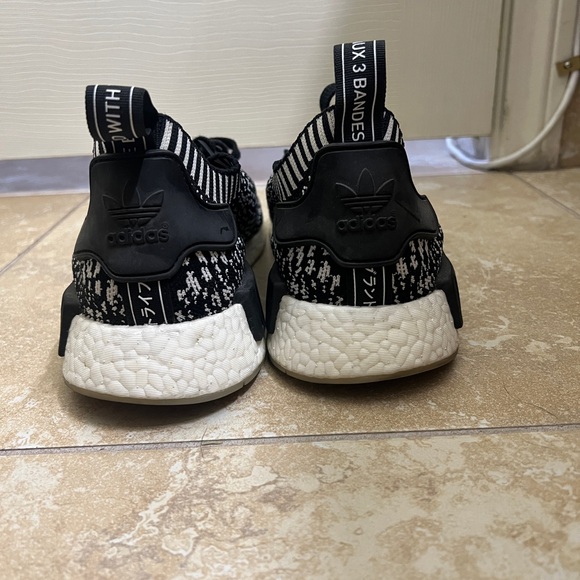 Adidas NMD R1 Primeknit 'Zebra' Size 11 - Picture 5 of 7